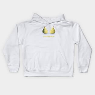 We make a cute pear pun Kids Hoodie